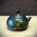 Заварочный чайник из исинской глины Ранние иволги. 100 мл. Ручная работа. Китай.
