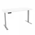Стол с регулировкой высоты электрический LuxAlto LA-T33-2AR2 серый/белый ЛДСП 120*70*2.5