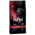 Сухой корм Reflex Plus Medium Large Breed, для собак средних и крупных пород, ягненок и рис, 15кг