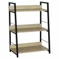 Стеллаж на металлокаркасе Brabix loft sh-002, 600х350х845 мм, цвет дуб натуральный