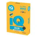 Бумага цветная А4 IQ Color, неон оранжевая, 80 г/кв. м, 500 листов (NEOOR)