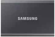 Внешний твердотельный накопитель Samsung SSD T7, 1 ТБ, портативный, серый (MU-PC1T0T/WW)