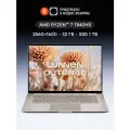 16 Ноутбук LUNNEN Outer 16, AMD Ryzen 7 7840HS, RAM 32 ГБ, SSD 1 ТБ, IPS 2560x1600, Windows 11 Home, цвет Stone Moondust, LL6FAWO09