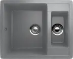 Мойка кухонная Ulgran U-106 -342 прямоугольная, 50x60, серая, матовая, российская