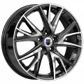 Литой колесный диск K&K Кайлас 6.5x18/5x114.3 D67.1 ET42 Алмаз черный