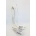 Слив перелив / обвязка/ сифон для ванны полуавтомат Vega Relisan 100 см WHITE Белый матовый