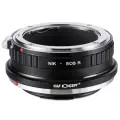 Адаптер K&F Concept для объектива Nikon F на Canon R KF06.379