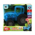Каталка Синий Трактор 20 песен, загадок, звуков, прозрачный пластик, свет УМка HT848-R5 (72)