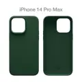 Силиконовый чехол COMMO Shield Case для iPhone 14 Pro Max с поддержкой беспроводной зарядки, Зелёный