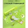 Игровая механическая клавиатура Akko х DODOWO, Игровой набор Клавиатура+Мышь+Коврик+Саундбар, русская раскладка