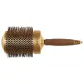 Термобрашинг для укладки волос керамический + ион Expert Blowout Shine Wavy Bristles Gold&Brown 80 мм
