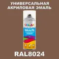 Высокоглянцевая акриловая эмаль ONLAK, в баллончике, быстросохнущая, глянцевая, для металла, дерева, бетона, кирпича, спрей 520 мл, RAL8024
