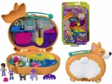 Фигурки Mattel Polly Pocket - Игровой набор Собака Корги с фигурками и аксессуарами - Полли Покет GTN13