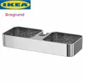 Полка для ванной комнаты IKEA 2 ярусная, 1 шт