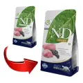 FARMINA CAT N&D PRIME LAMB & BLUEBERRY беззерновой для взрослых кошек с ягненком и черникой (1,5 кг х 4 шт)