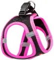 Шлейка для собак маленьких пород Ferplast Kaori P XS черно-розовая (1 шт)