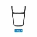 Наклейка из мягкого углеродного волокна для Mercedes Benz A Class W176 CLA C117 GLA X156 2013-2018, аксессуары центральной консоли автомобиля.
