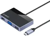 Разветвитель USB Orico DM-5P, черный/серый
