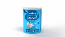 Кофе молотый Lavazza Caffe Decaffeinato, без кофеина, арабика/робуста, банка, 250 г