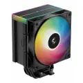 Кулер для процессора DEEPCOOL AG500 BK ARGB V2 LGA1700/1200/115X/AM5/AM4 ( TDP 240W, PWM, ARGB Fan 120mm, 5 тепл. трубок)