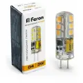 Упаковка светодиодных ламп 10 шт. Feron LB-422 25531, G4, JC, 3 Вт, 2700 К
