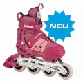 Раздвижные ролики HUDORA inline Skates Comfort, розовые 28453