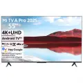 Телевизор Xiaomi TV A Pro 55 2025 RU, диагональ 55, разрешение 4K, черный