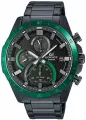 Наручные часы CASIO Edifice, черный/зеленый