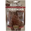 Деревенские лакомства 3шт х 50г язык говяжий для собак