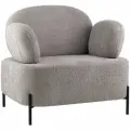 Кресло Stool Group Кэнди ткань букле светло-серый (stУТ000040026)