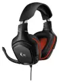 Гарнитура Logitech G331, для компьютера и игровых консолей, мониторные, черный / красный [981-000