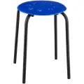 Табурет пластм. разбор. на 4 ножках Ника ТП01 синий