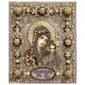 Набор для вышивания хрустальными бусинами и настоящими камнями, Образа в каменьях, Казанская Божия Матерь (венчальная)