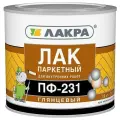 Лакра ПФ-231 паркетный бесцветный, глянцевая, 1.8 кг, 1.8 л