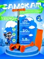 Самокат детский трехколесный COMIRON Yeenot Kids, регулируемая ручка, светящиеся колеса 110 и 75 мм, нагрузка до 30 кг, ABEC 7, оранжевый / 1 шт.