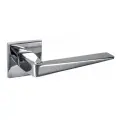 Ручка дверная межкомнатная Раф, серия SLIM, хром блестящий