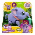 Moose Toys Little Live Pets Jungle Series Toots My Walking Elephant/Интерактивная игрушка-слоненок для домашних животных