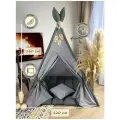 Вигвам детский оттенки серого, Комплект SWEET HOME for kids
