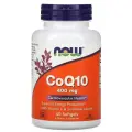 Капсулы NOW CoQ10 400 мг с витамином Е и лецитином подсолнечника, 400 мг, 60 шт. коэнзим q10 для сердца