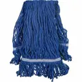 Насадка для швабры веревочная A-VM Кентукки, хлопок 70см, синяя, 10шт.