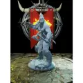 Миниатюра Фигурка RAID Shadow Legends - Galek, Галек 8,5см 1/24 (ФанАрт, Серая, предназначена для самостоятельной покраски)