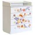 Комод детский с пеленальным столиком Фея 1580 Прогулка