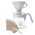 Набор для приготовления кофе капельным способом HARIO V60, термостойкое стекло, размер 02