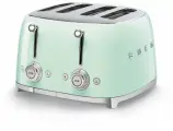 Тостер SMEG TSF03PGEU, мощность 2000 Ватт, регулировка степени обжаривания, поддон для крошек