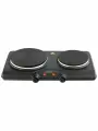 Плитка электрическая BOSFOR HPCI 204 MB, чугун, 2 конфорки, чёрная