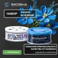 EIKOSHA Набор ароматизаторов для машины и дома Spirit Refill - SAMURAI MAN, BLUE MUSK / самурай, ледяной шторм, автомобильный парфюм (арт. A-37, A-85)