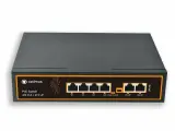 U1E-4F/2F(12-24V) Коммутатор 4 порта PoE(25Вт*4)+2*100Мбит/с