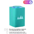 Умная колонка Яндекс Станция Макс с Алисой на YandexGPT, бирюзовый, подписка на 1 год