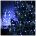 Гирлянда «Конский хвост» 20 нитей по 2 м, IP20, серебристая нить, 400 LED, свечение белое, 12 В, 5206137