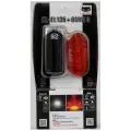 Комплект переднего и заднего фонарей Cat Eye EL135N-LD135